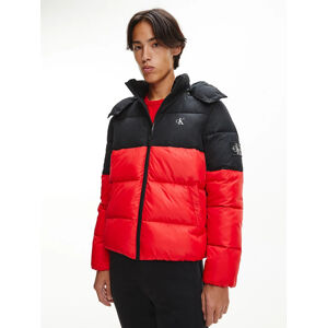 Calvin Klein pánská červená zimní bunda - XL (XCF)